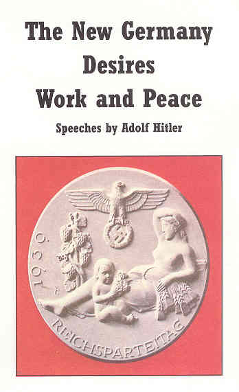 speeches by hitler. in the speeches of Hitler,