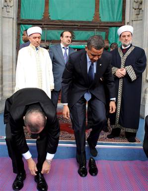Image result for obama praying in mosque