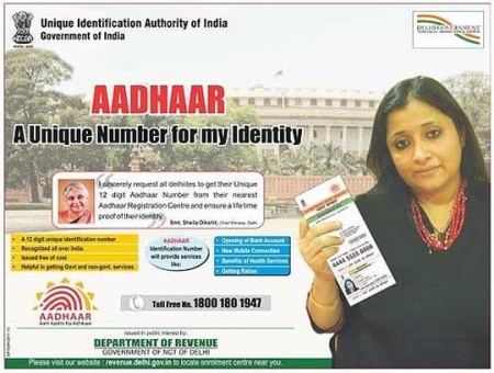 To get subsidized food in India, a poor man must give his biometric data. 