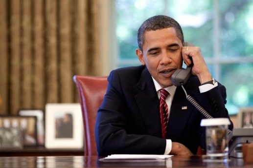Obama had a nice phone chat with the President of Iran. 