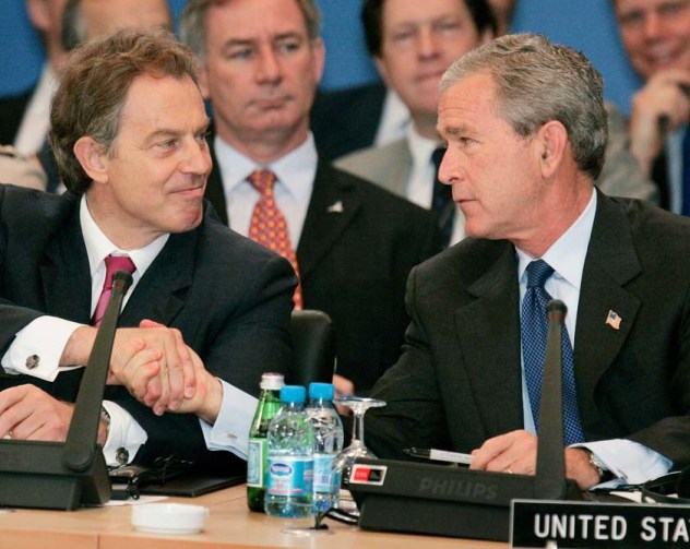 Tony Blair and George W. Bush sealed the death sentences for thousands of Christians In Iraq. 