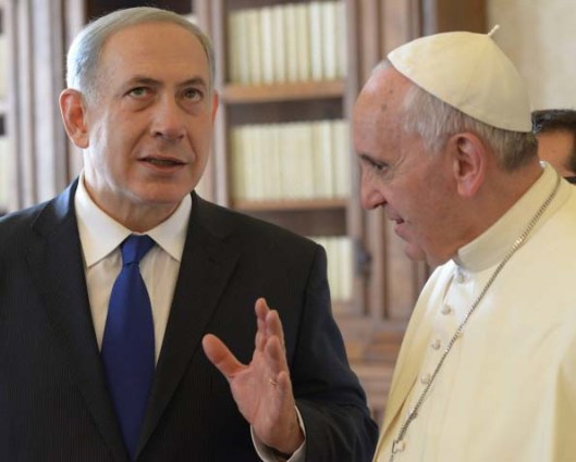 Benjamin Netanyahu only understands in part that the Pope is not a trustworthy "peace partner". 