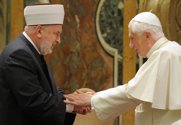 The grand mufti of Bosnia and the Pope