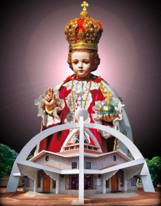 Hagin and Rome both worship a present copy-cat King, that is not Jesus of the Bible. Here Infant Jesus is ruling in Mangalore, India. 