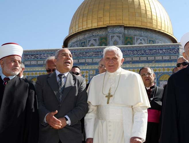 Islam and the Catholic religion do agree on anti-Zionism, and try to evict Jews from Jerusalem. 
