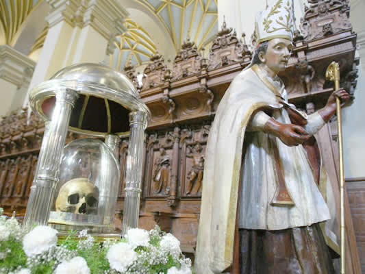 Relics of Saint Toribio de Mogrovejo, Archbishop of Lima Cathedral-Basilica of Lima